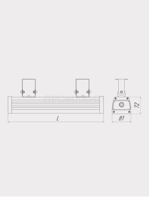 VSL Line Wash 101-15500-850-Д Опал схема размеры